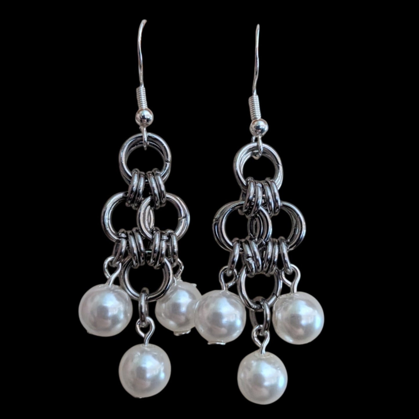 Weaved Bead Earrings