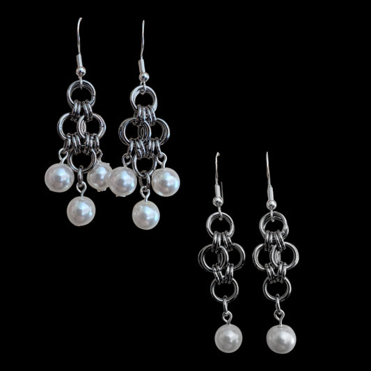 Weaved Bead Earrings